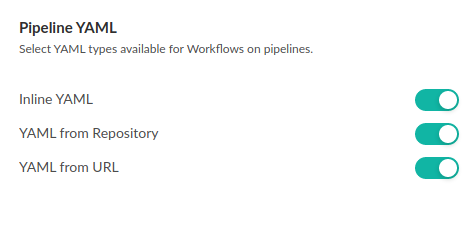 Global pipeline restrictions