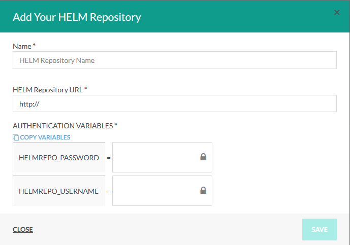 Adding a Helm repository