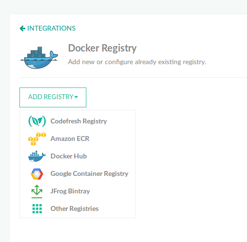 Add Docker Registry