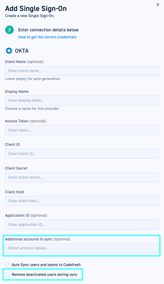 Multi-account sync and remove deactivated users for Okta OIDC