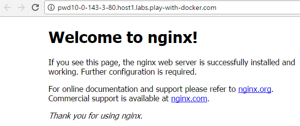 codefresh NGINX docker container