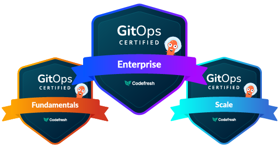 GitOps Certification badges from Codefresh